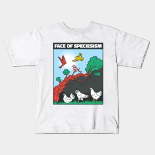 Face of Speciesism Kids T-Shirt